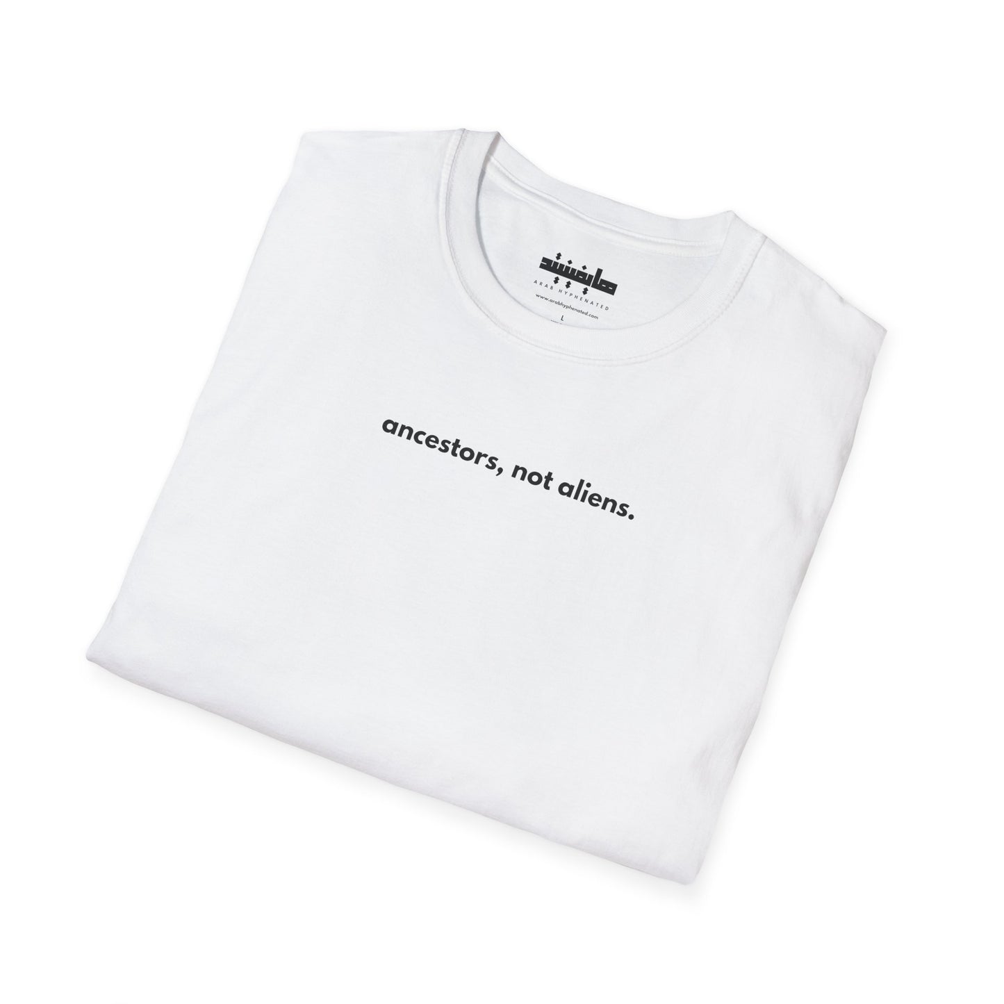 Ancestors Tribute T-Shirt (Syrian Immigrant, Ellis Island, 1926) | Alien Nation™