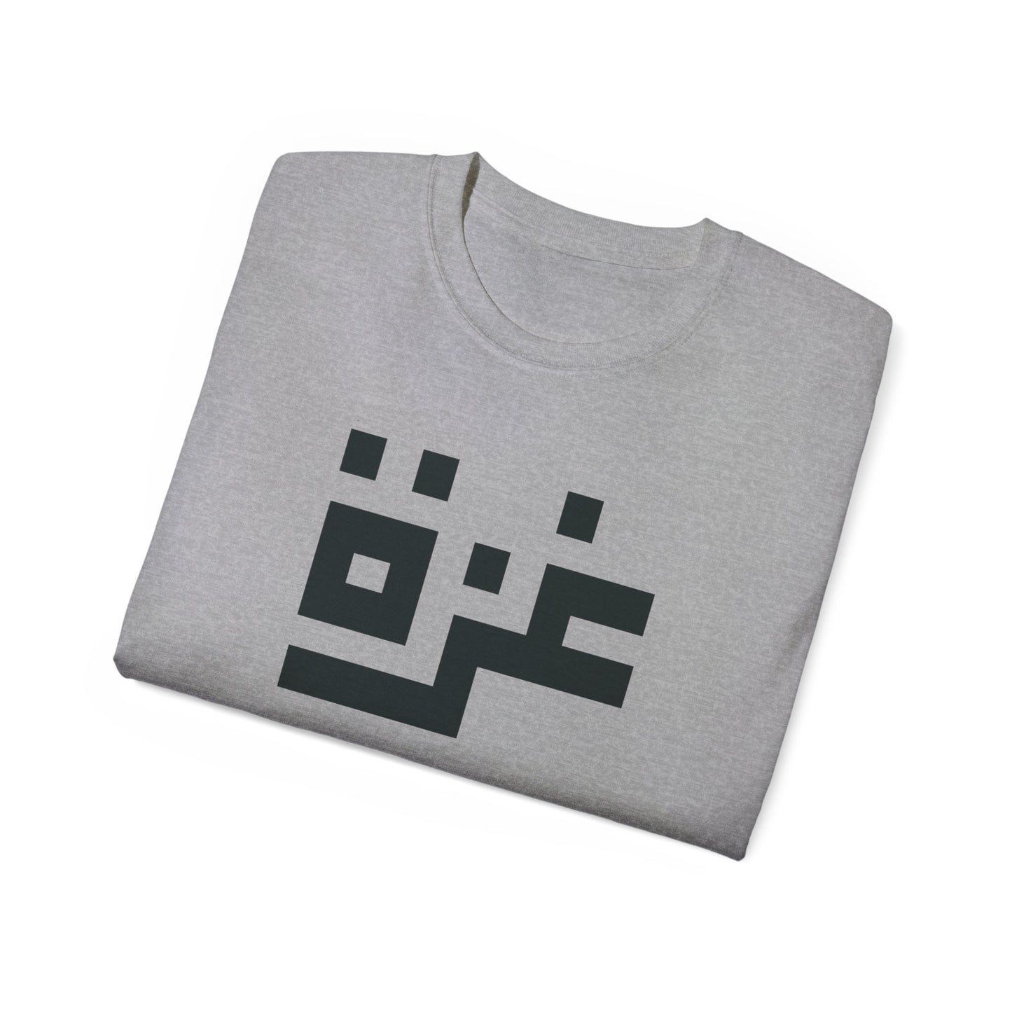 'Gaza in Pixel' Minimalist Unisex Ultra Cotton Tee