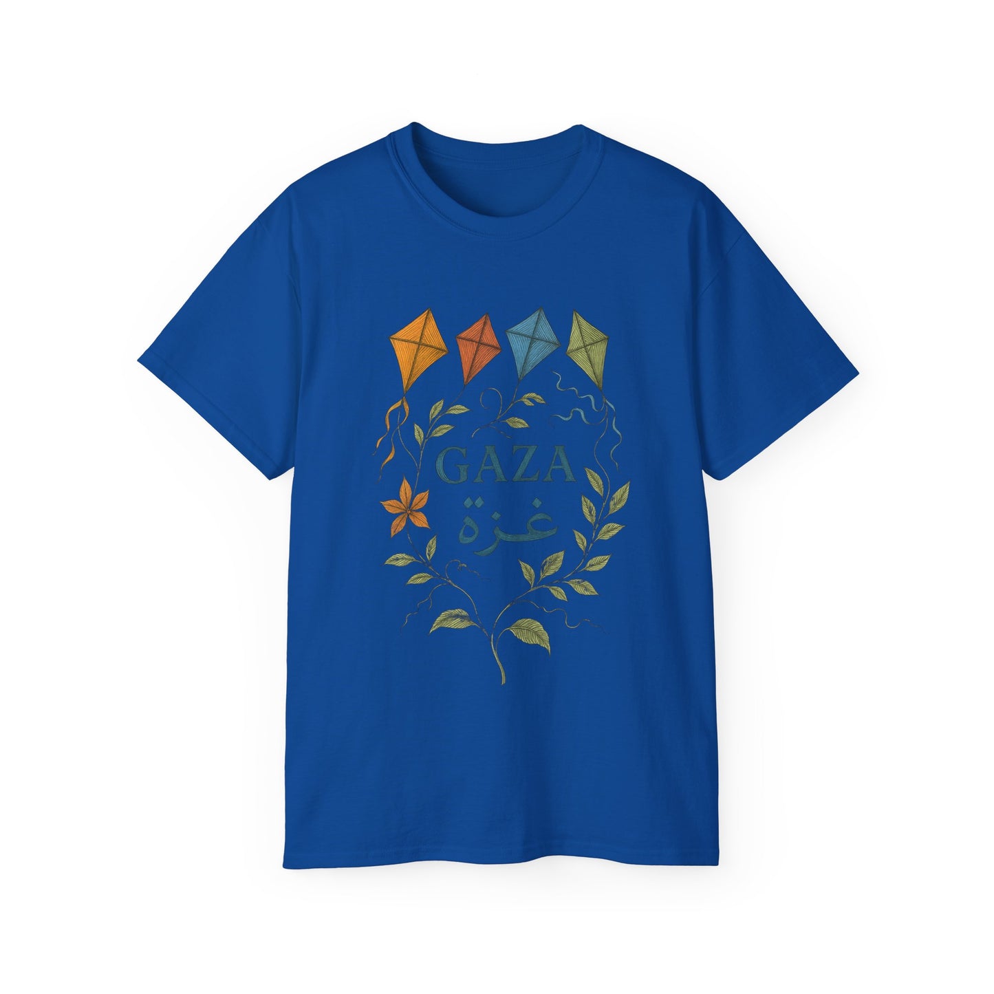 'Kites for Humanity' | Unisex Cotton Heritage Tee