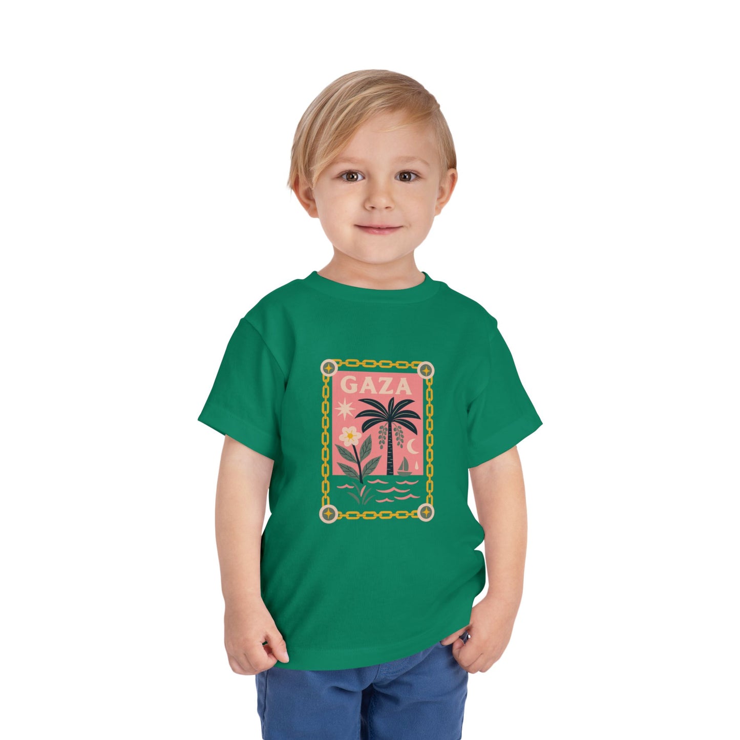 Gaza 'Break the Chains' Toddler Graphic Tee | 2T-5T