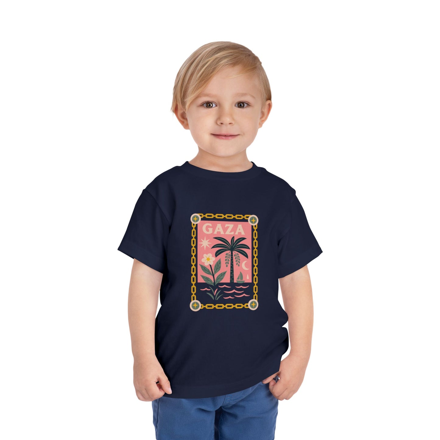 Gaza 'Break the Chains' Toddler Graphic Tee | 2T-5T
