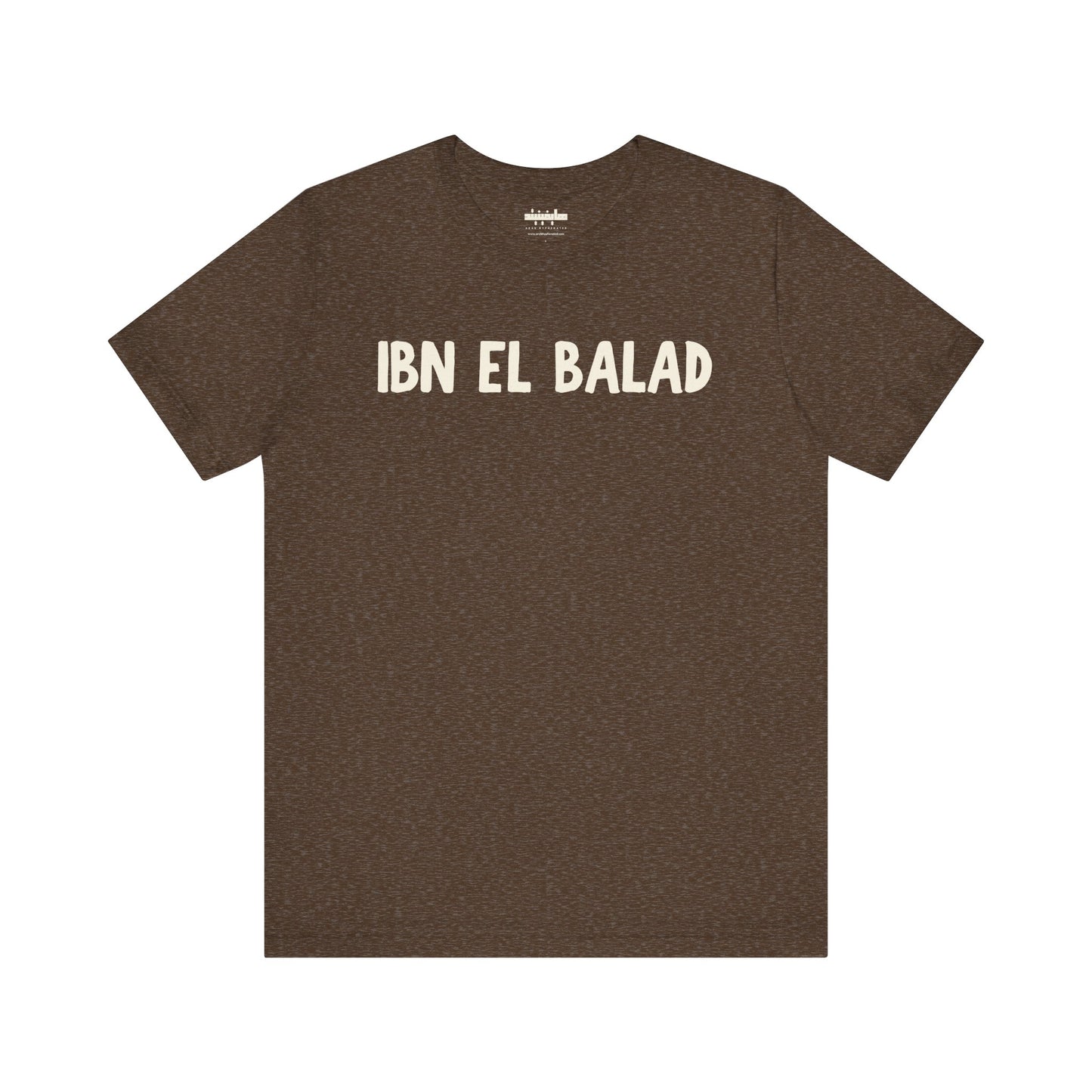 'Ibn El Balad' 'Son of the Land' Jersey Cotton Jersey Tee | Arab Hyphenated™ Staple
