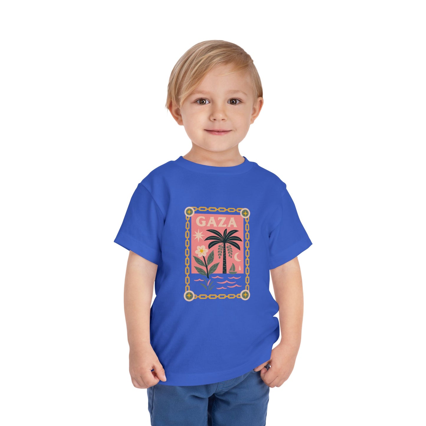 Gaza 'Break the Chains' Toddler Graphic Tee | 2T-5T
