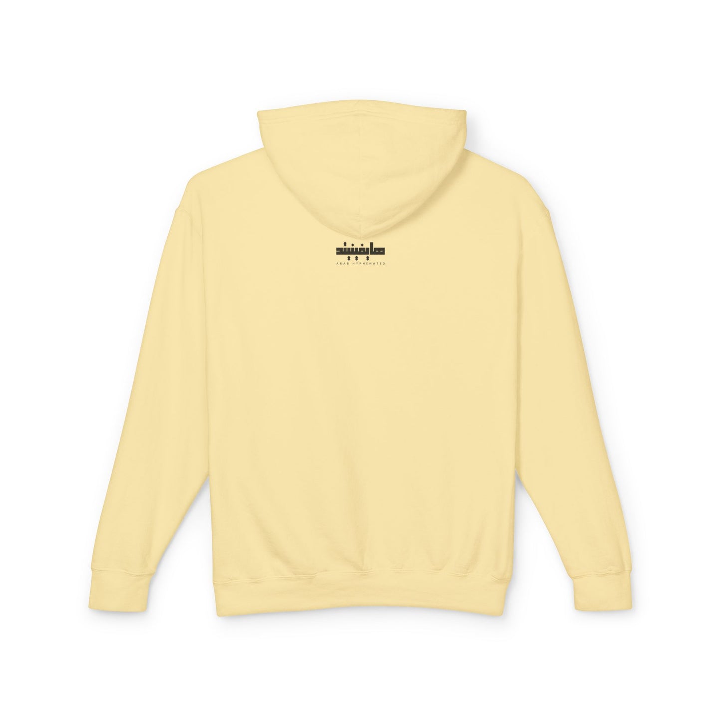 'Palestinian Woman' Ancestor Heritage Hooded Sweatshirt (Lightweight, Unisex)