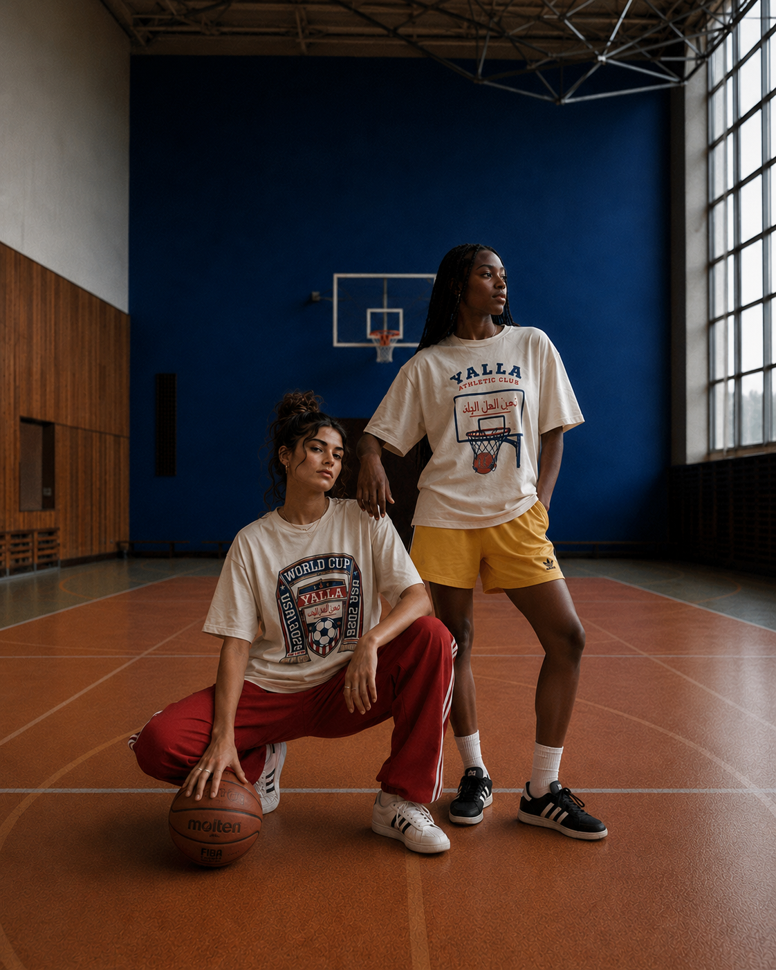 YALLA B-Ball Box Tee | Limited Edition UPF 50+ Vegan