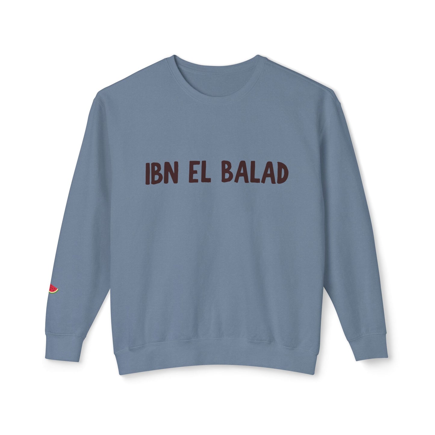 'Ibn El Balad' | 'Son of the Land' | Unisex Lightweight Crewneck | Light Colors