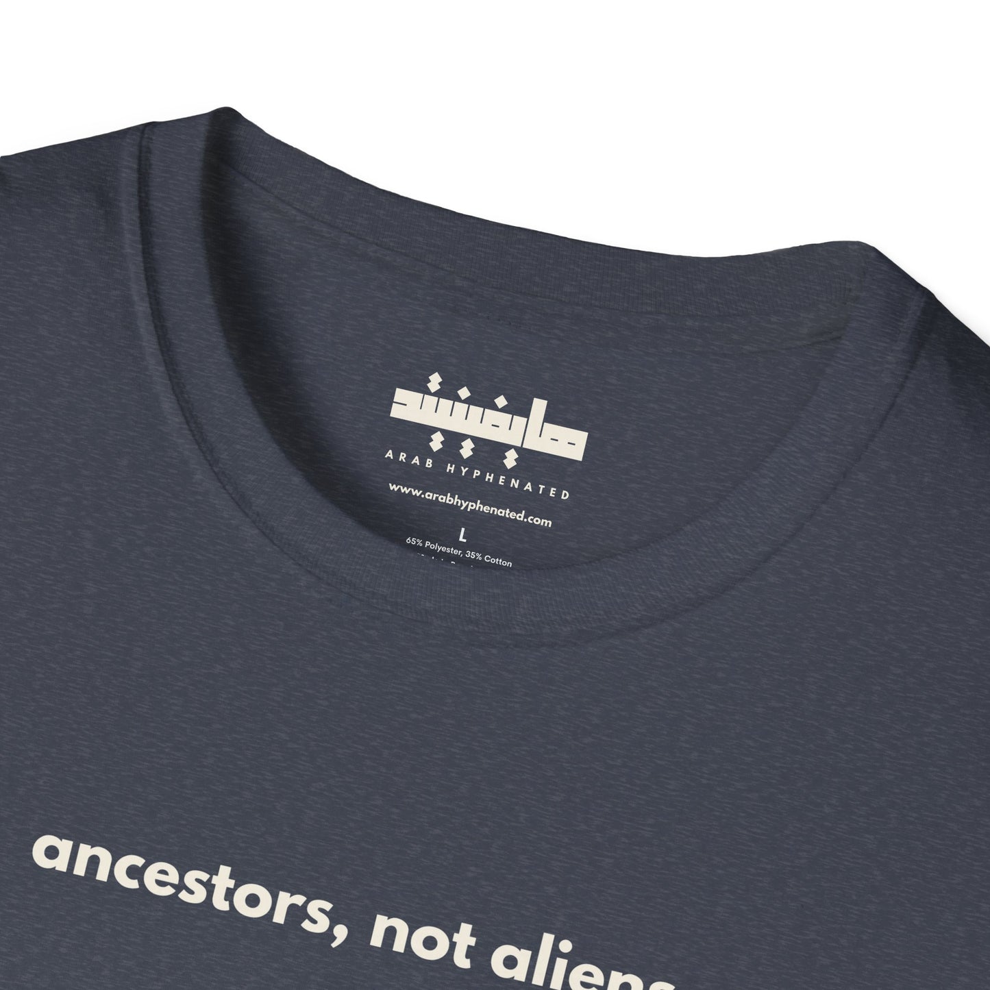 'Not Alien' Ancestor Tribute Heritage Cotton T-Shirt, Unisex | Syrian Immigrant, Ellis Island, 1926