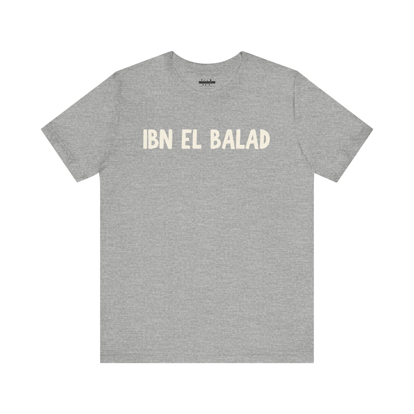 'Ibn El Balad' 'Son of the Land' Jersey Cotton Jersey Tee | Arab Hyphenated™ Staple