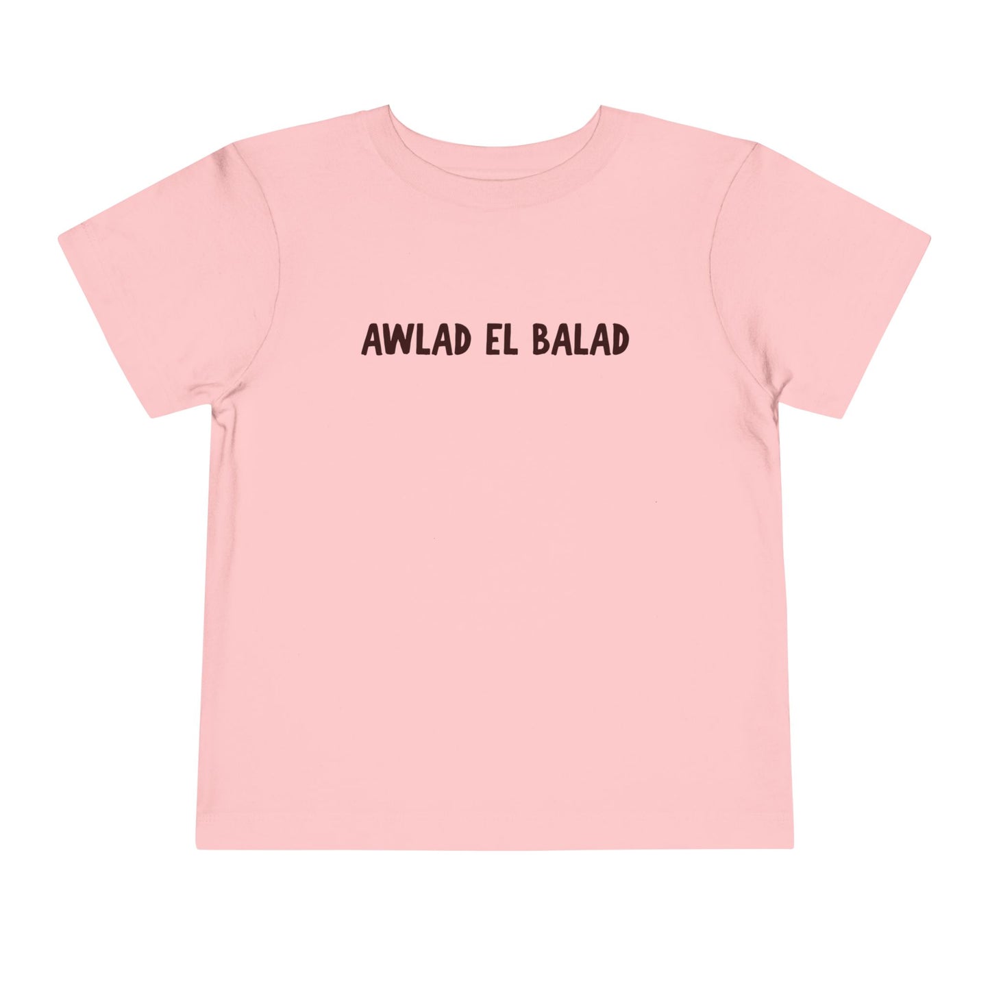 'Awlad El Balad' 'Children of the Land' Toddler Tee | Arab Hyphenated™ Staple