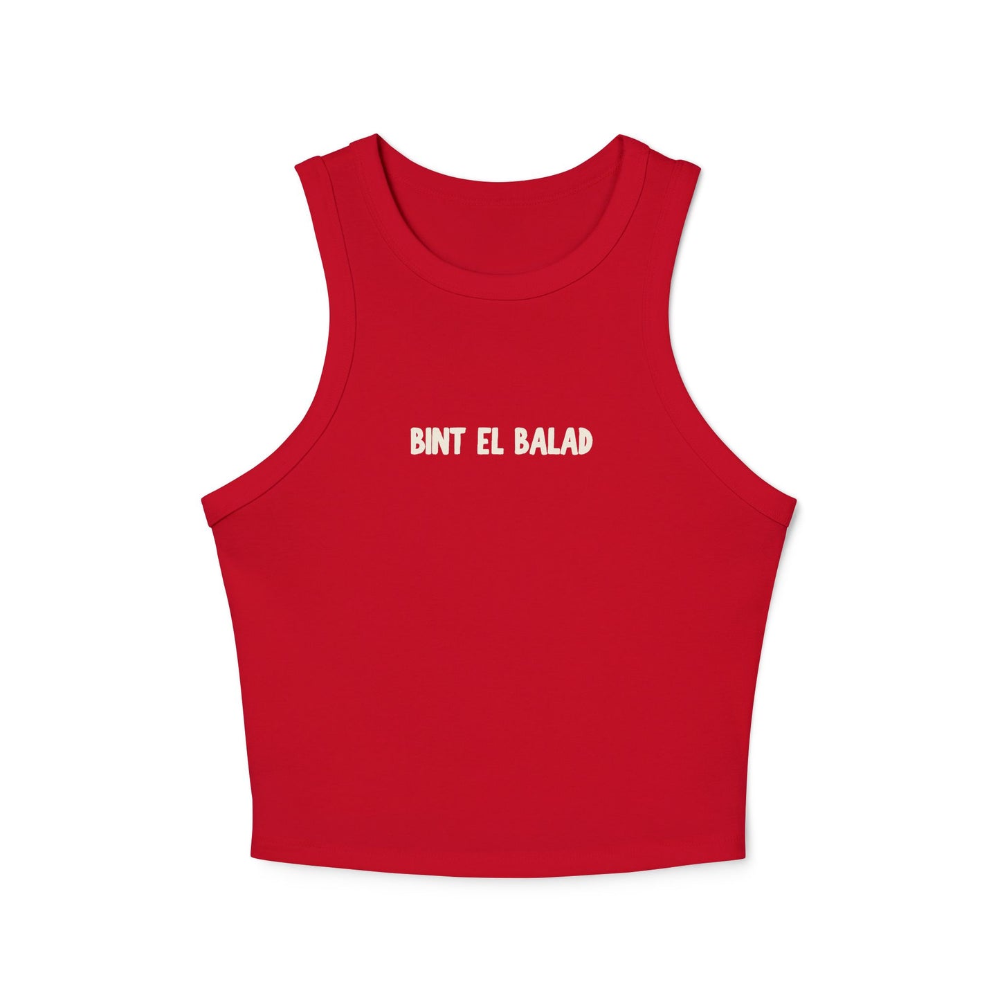 'Bint el Balad' 'Daughter of the Land' | Women's Racer Tank Top | Arab Hyphenated™ Staple