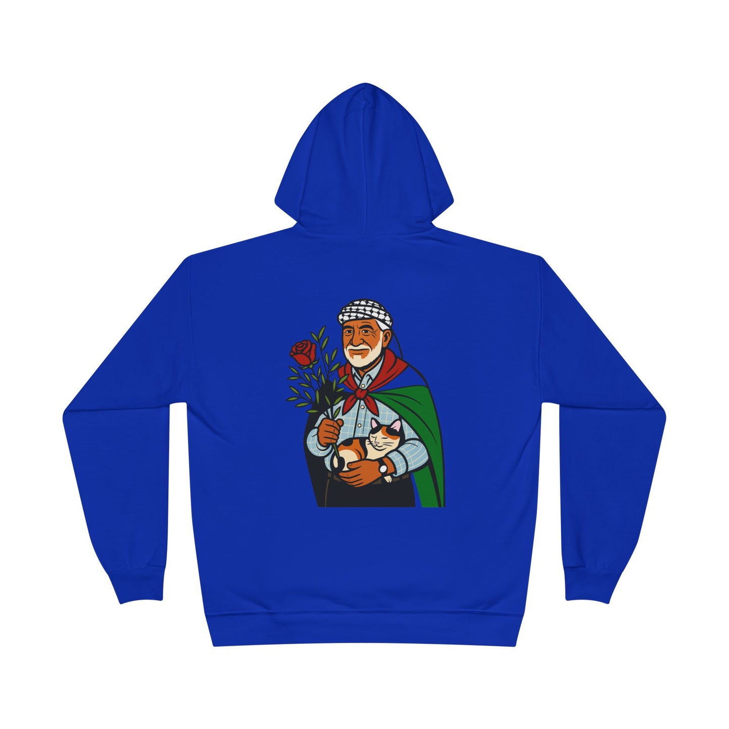 'We Remain', Palestine Ancenstoral Tribute | Eco Unisex Hoodie Sweatshirt (2 Sided Print)