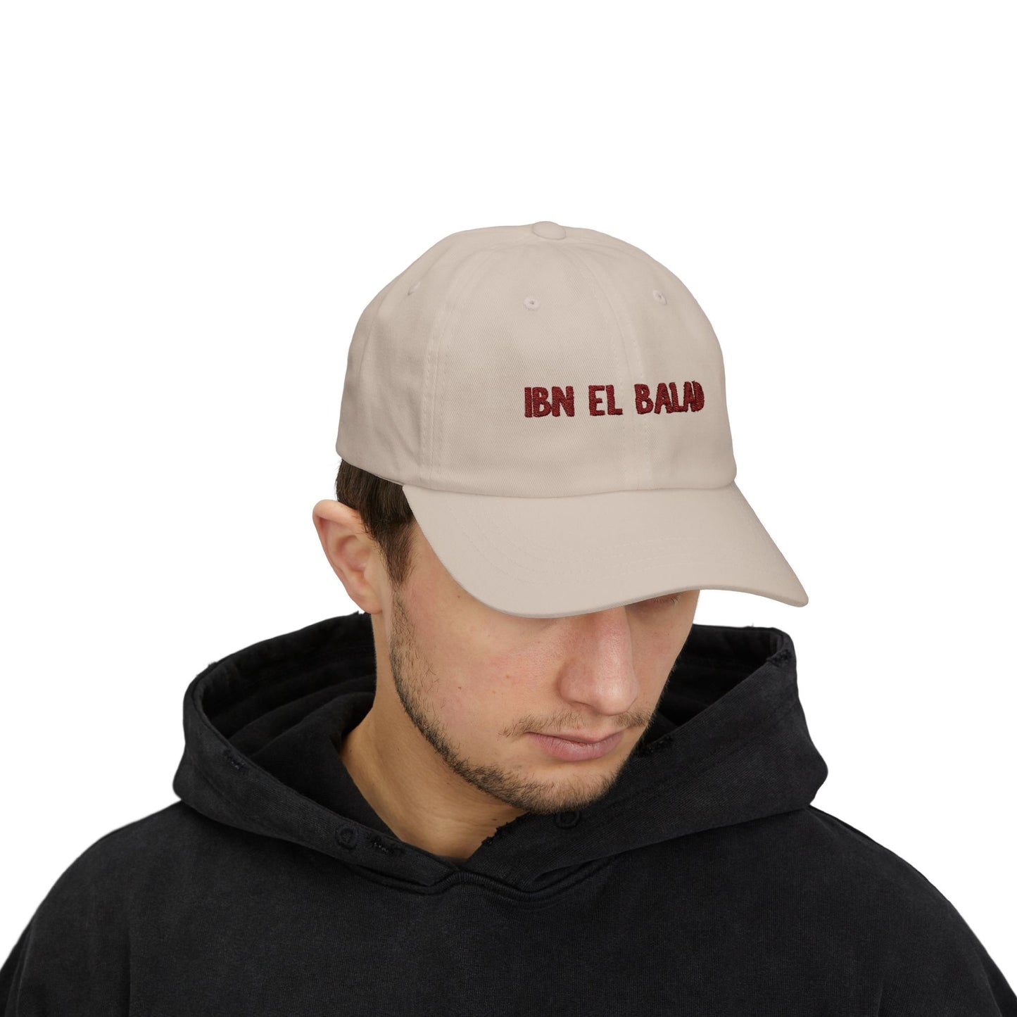 Ibn El Balad™ Embroidered ’47 Clean Up Cotton Cap