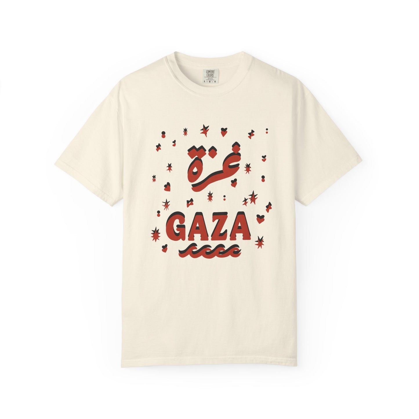 "Starry Night in Gaza" (Arabic and English) Unisex T-Shirt