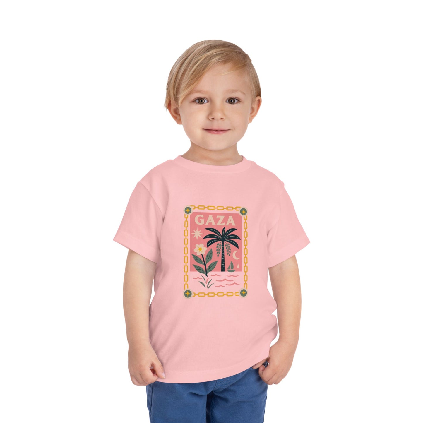 Gaza 'Break the Chains' Toddler Graphic Tee | 2T-5T