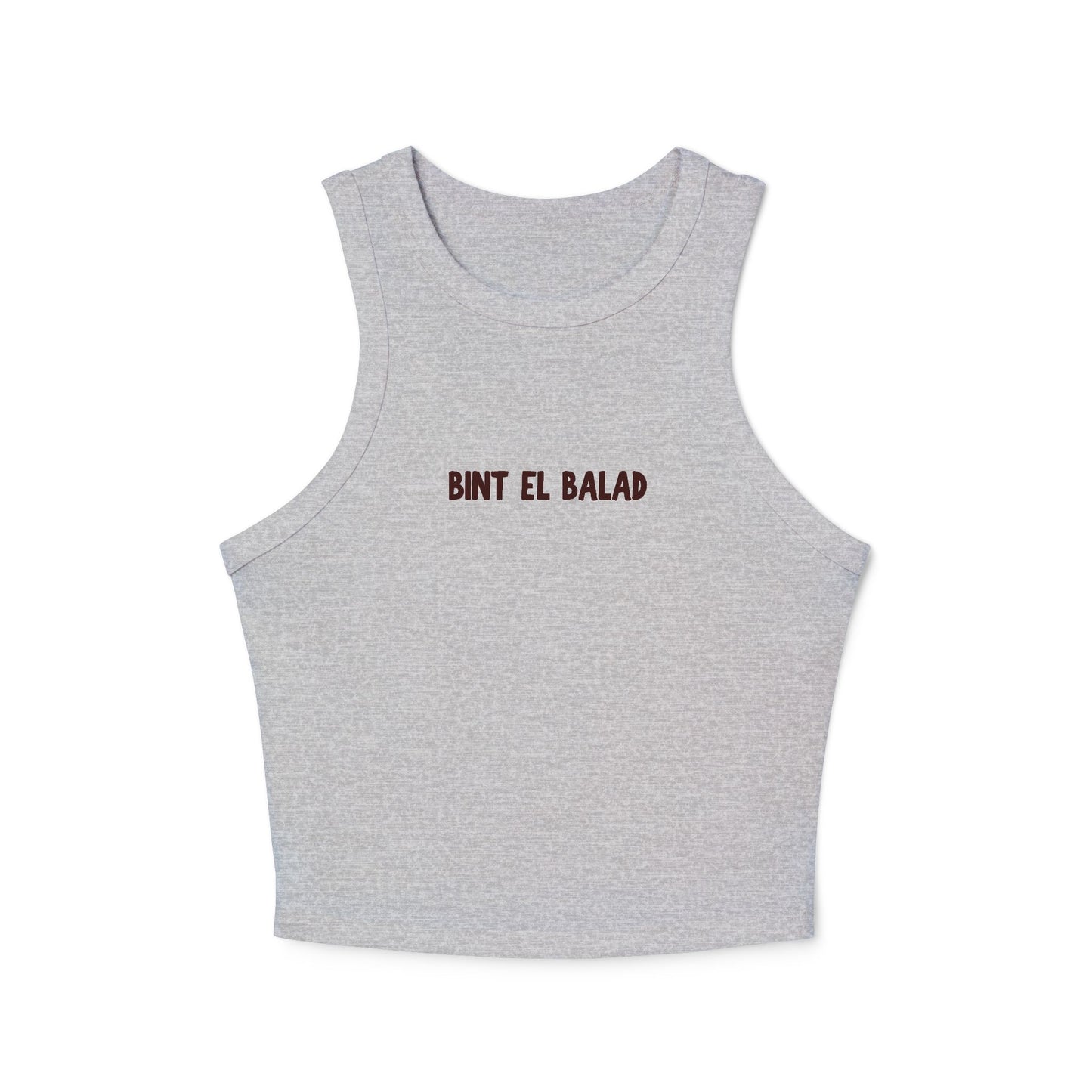 'Bint el Balad' 'Daughter of the Land' | Women's Racer Tank Top | Arab Hyphenated™ Staple