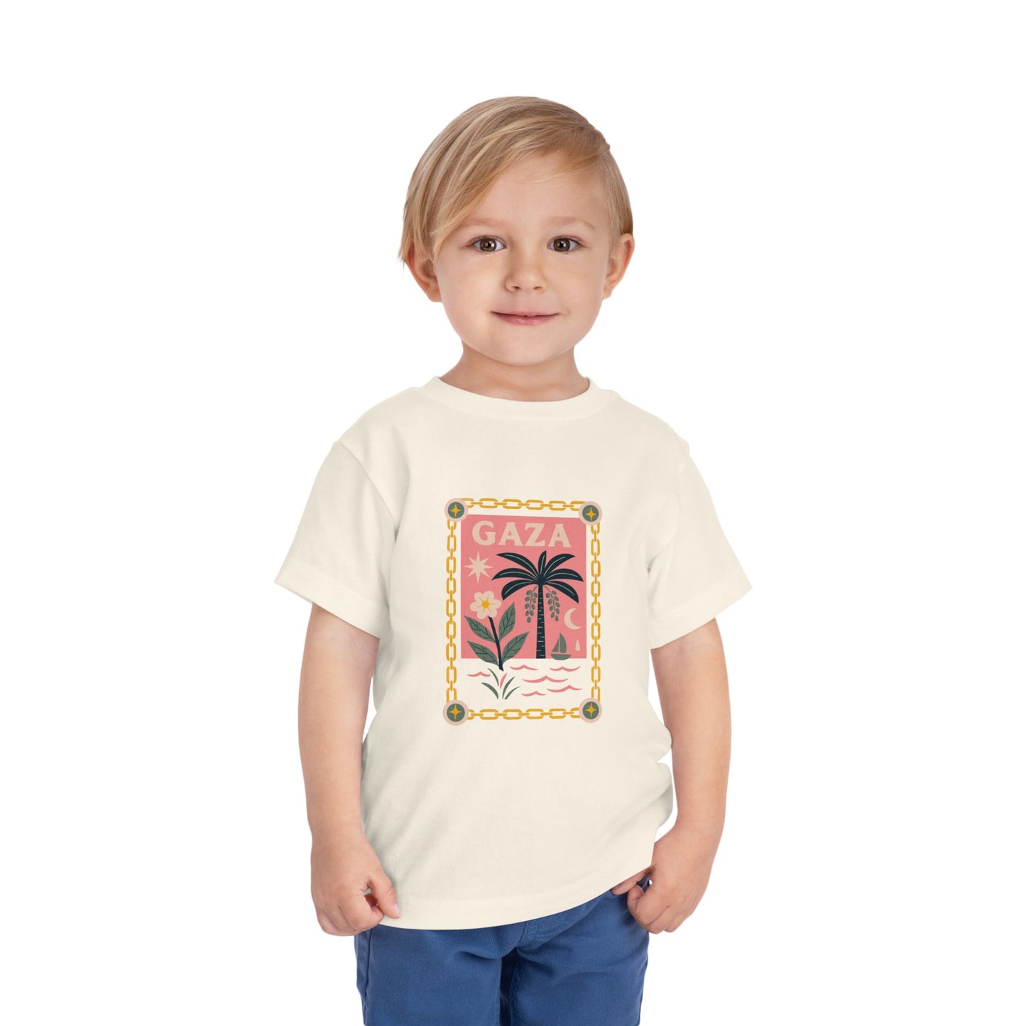 Gaza 'Break the Chains' Toddler Graphic Tee | 2T-5T