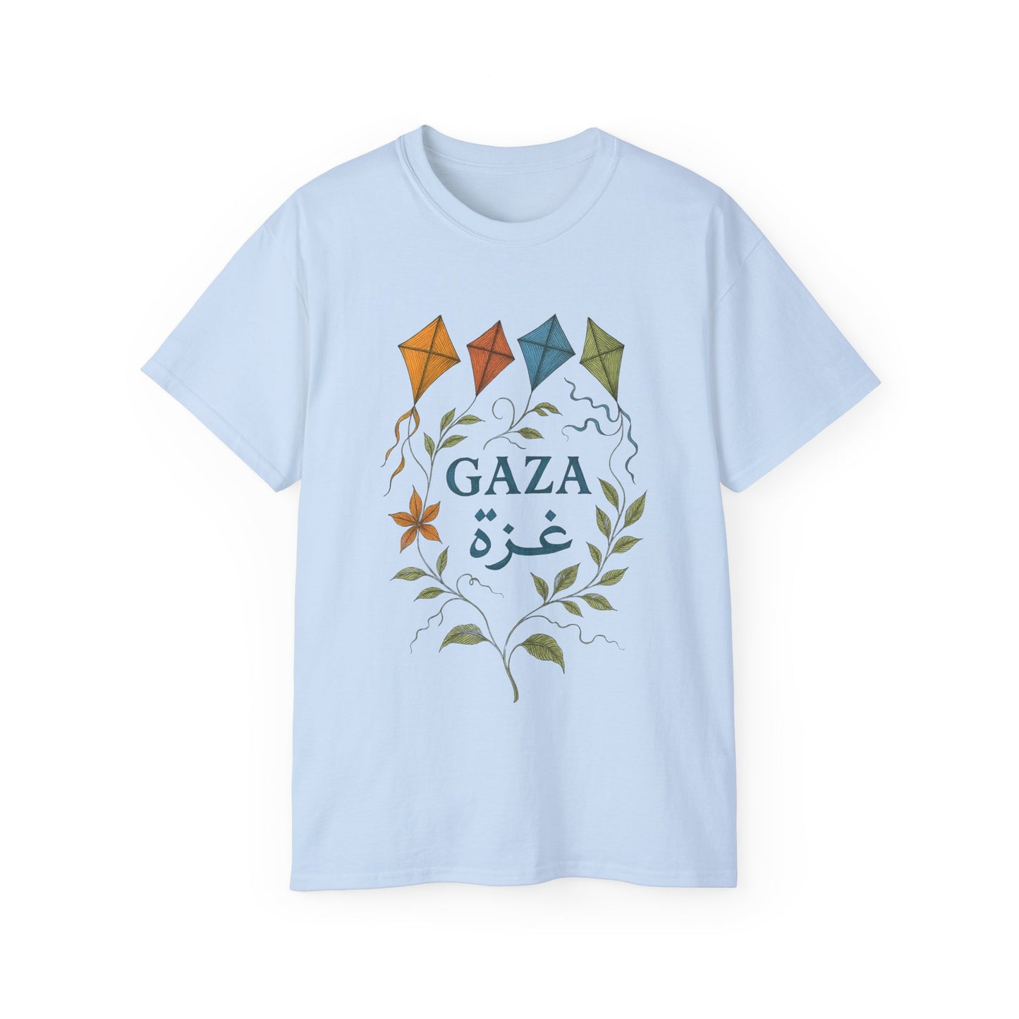 'Kites for Humanity' | Unisex Cotton Heritage Tee