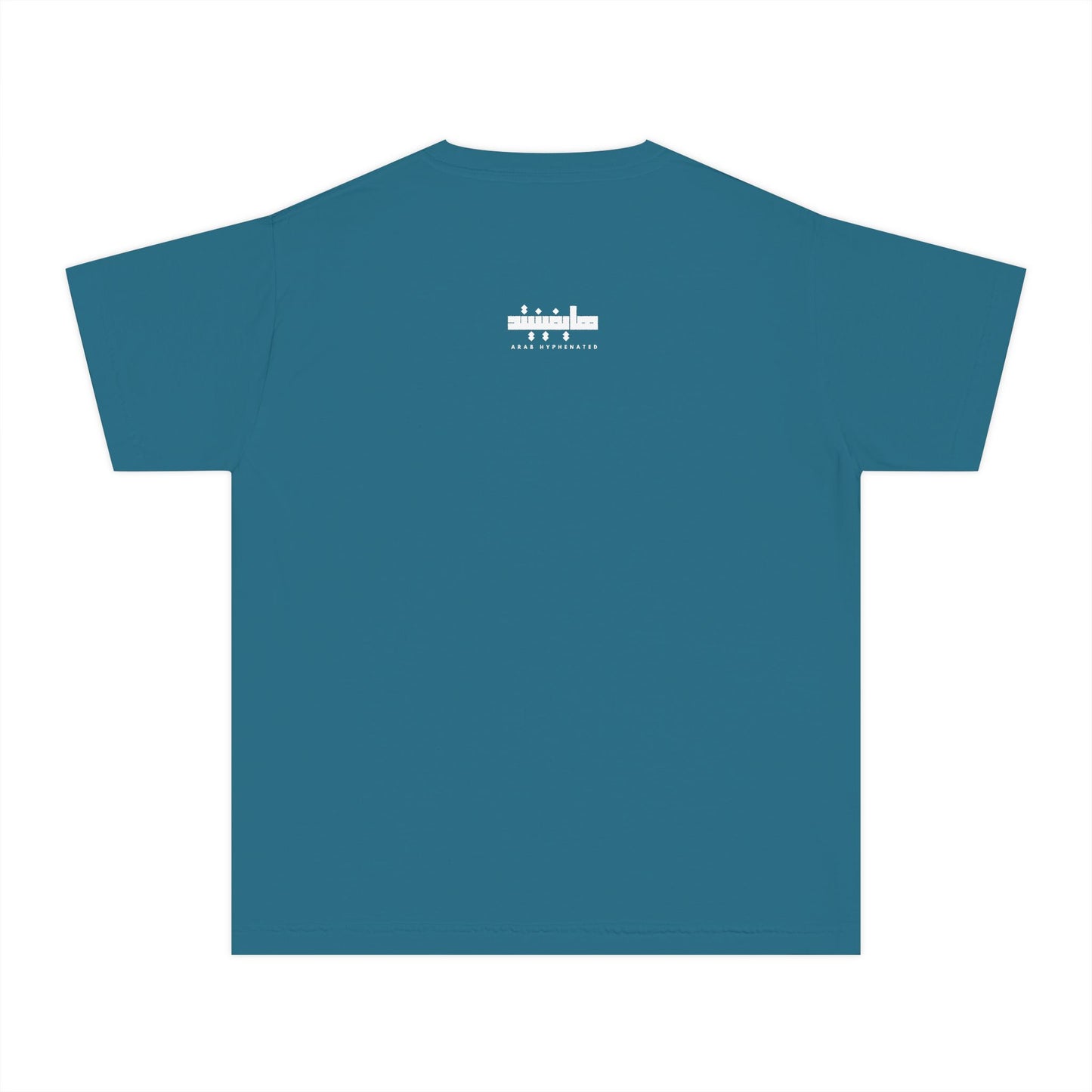 'Gaza in Pixels' - Youth Heritage Cotton Graphic Tee