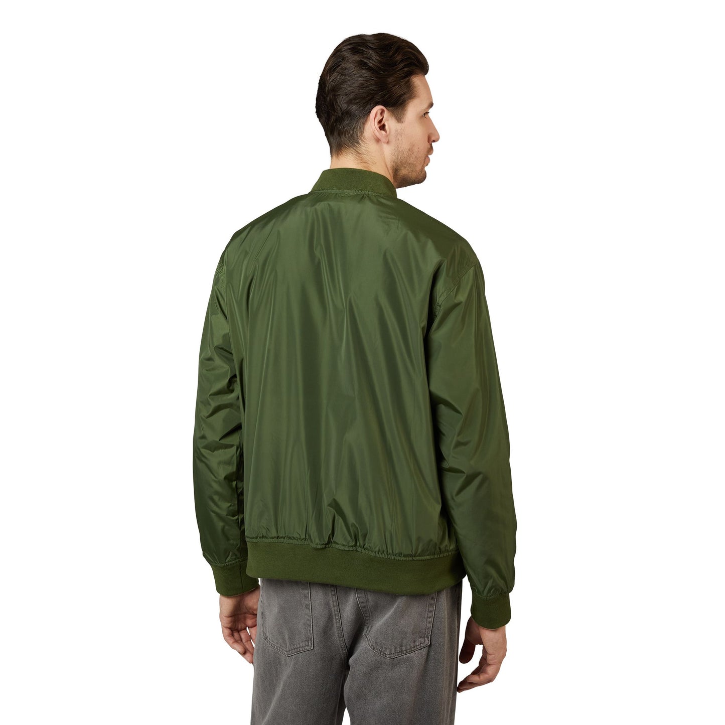 Arab Hyphenated™ Minimalist Eco-Friendly Embroidered Designer Bomber Jacket