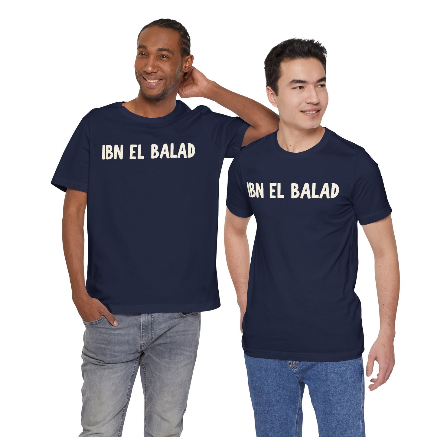 'Ibn El Balad' 'Son of the Land' Jersey Cotton Jersey Tee | Arab Hyphenated™ Staple
