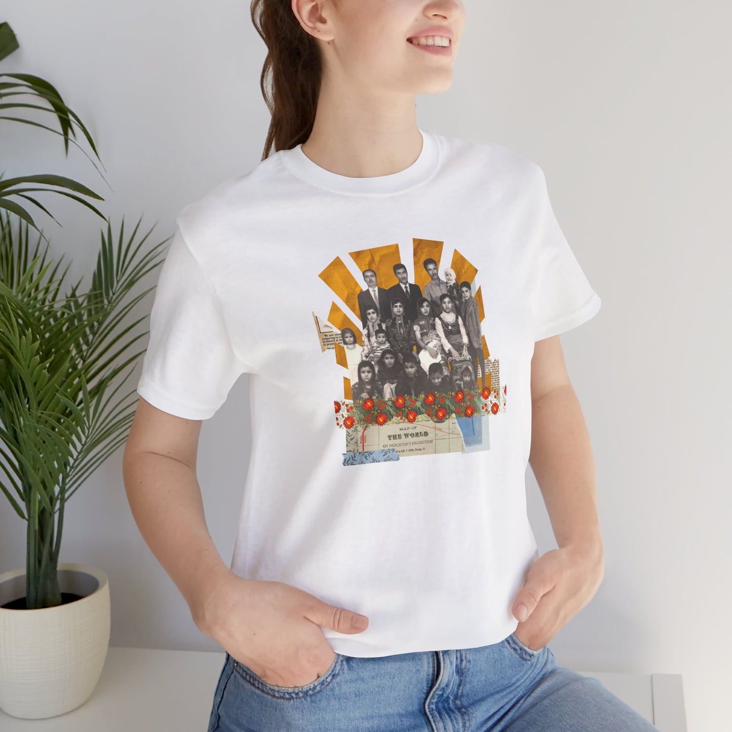 Ode to Immigrant Families Graphic Jersey Tee | Alien Nation™