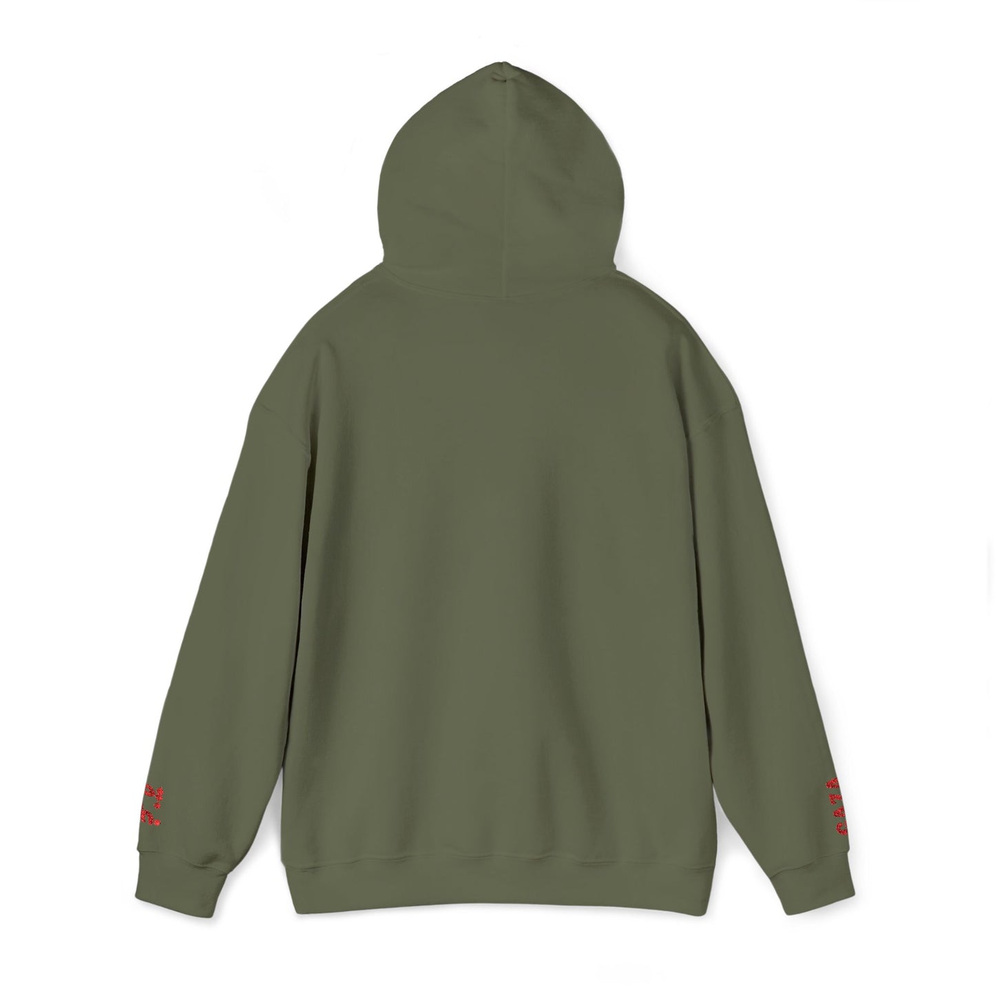 'Gaza Map” Sleeve + Chest Embroidered Unisex Hoodie