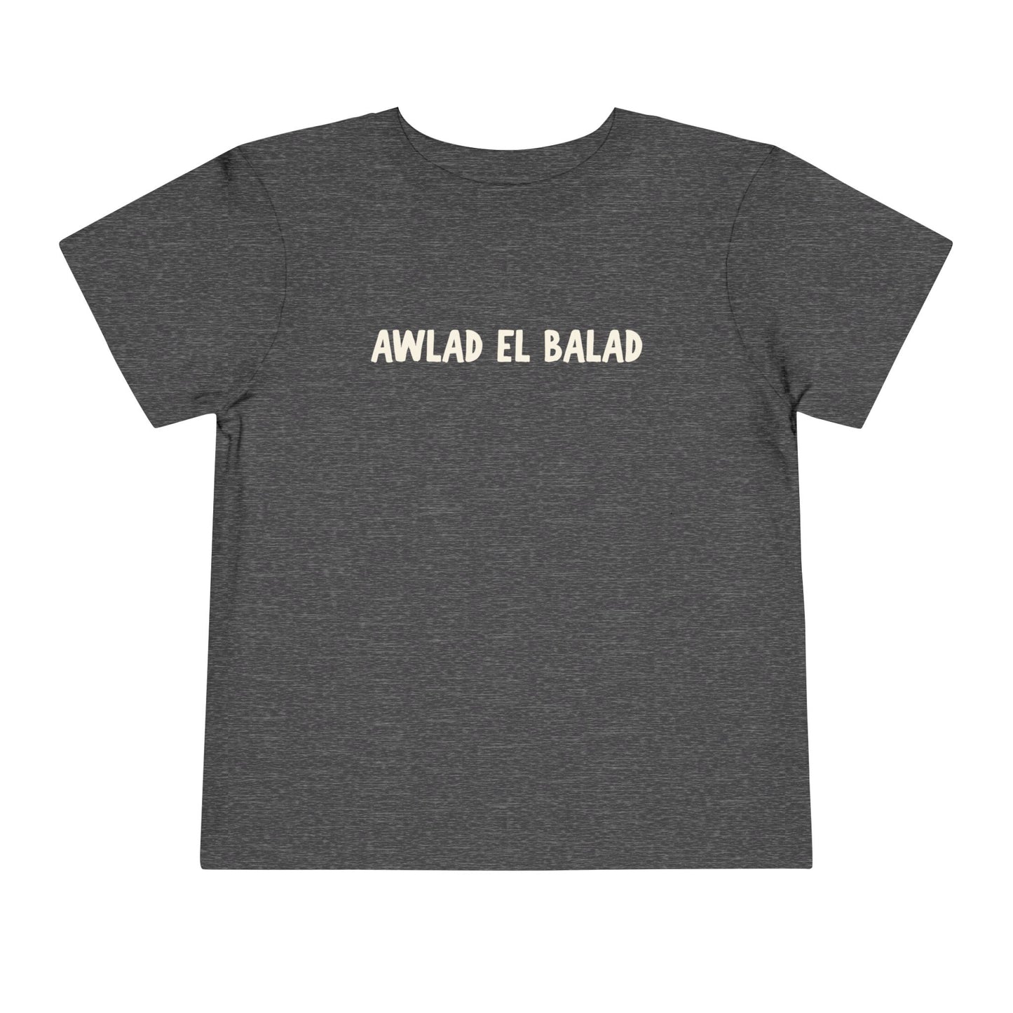 'Awlad El Balad' 'Children of the Land' Toddler Tee | Arab Hyphenated™ Staple