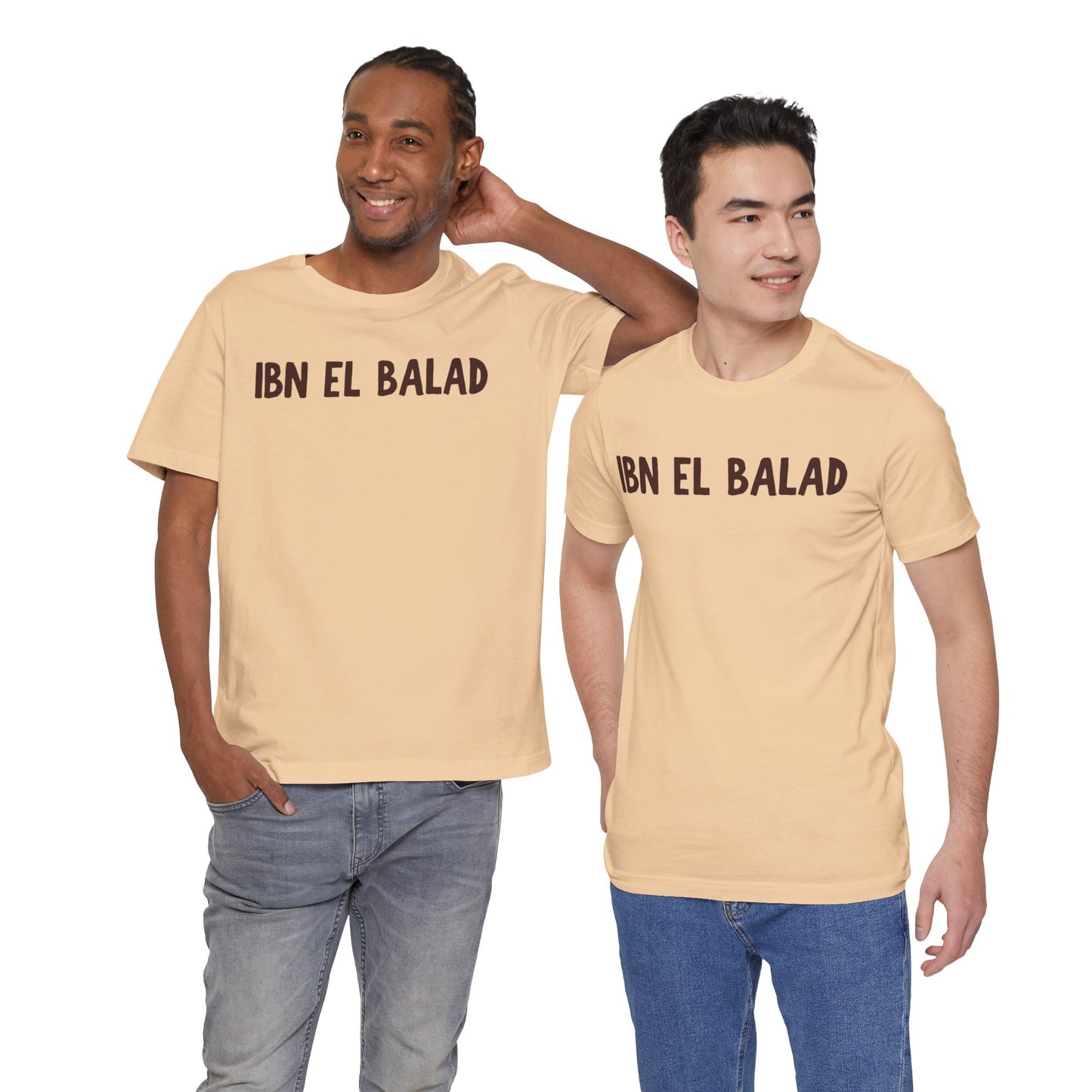 'Ibn El Balad' 'Son of the Land' Jersey Cotton Jersey Tee | Arab Hyphenated™ Staple