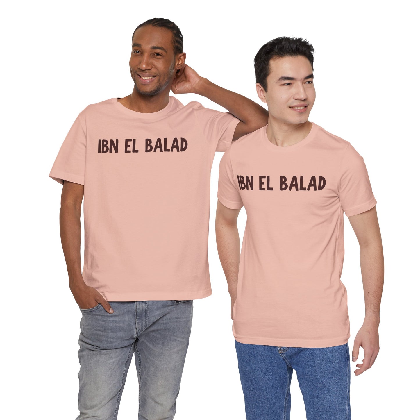 'Ibn El Balad' 'Son of the Land' Jersey Cotton Jersey Tee | Arab Hyphenated™ Staple