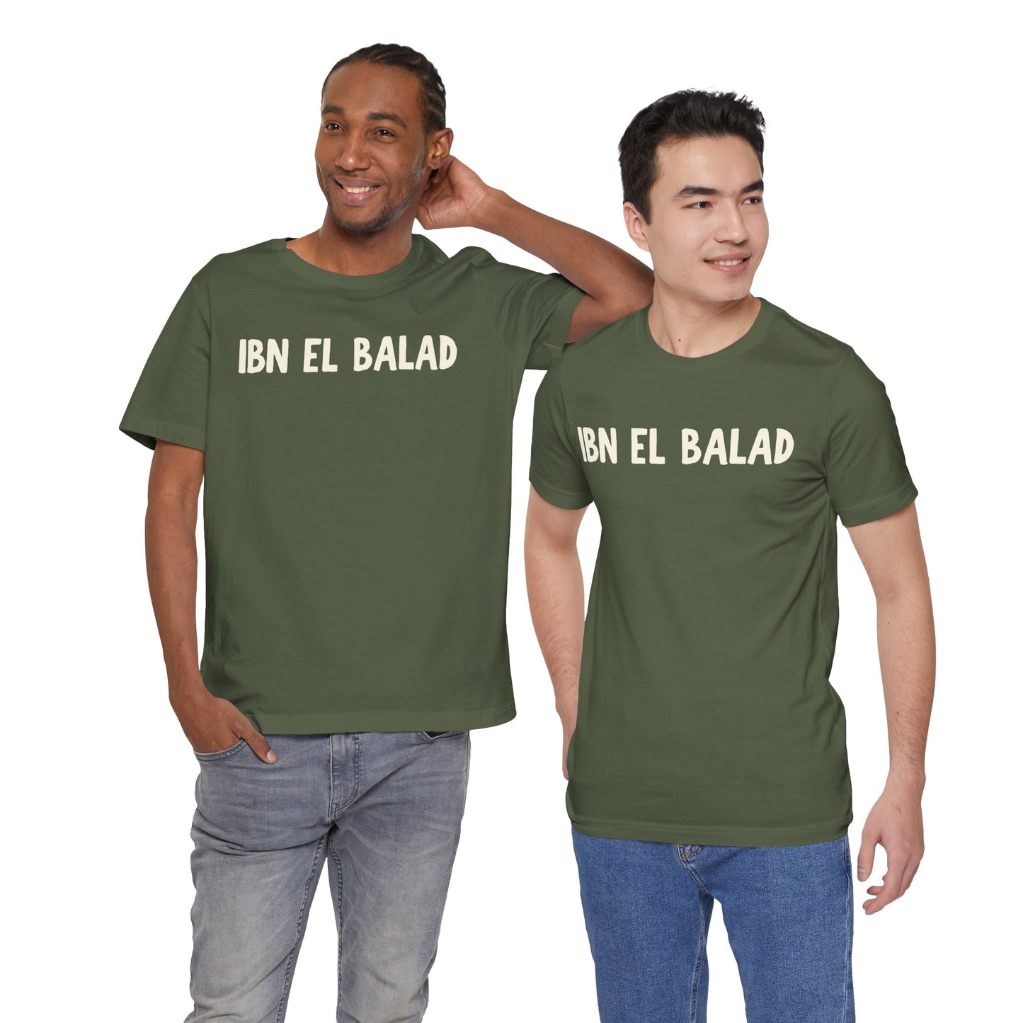 'Ibn El Balad' 'Son of the Land' Jersey Cotton Jersey Tee | Arab Hyphenated™ Staple