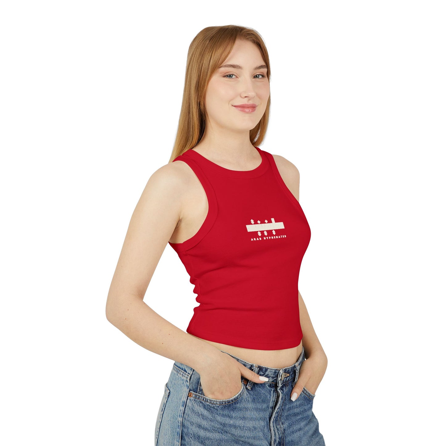 Arab Hyphenated | Women's Racer Tank Top
