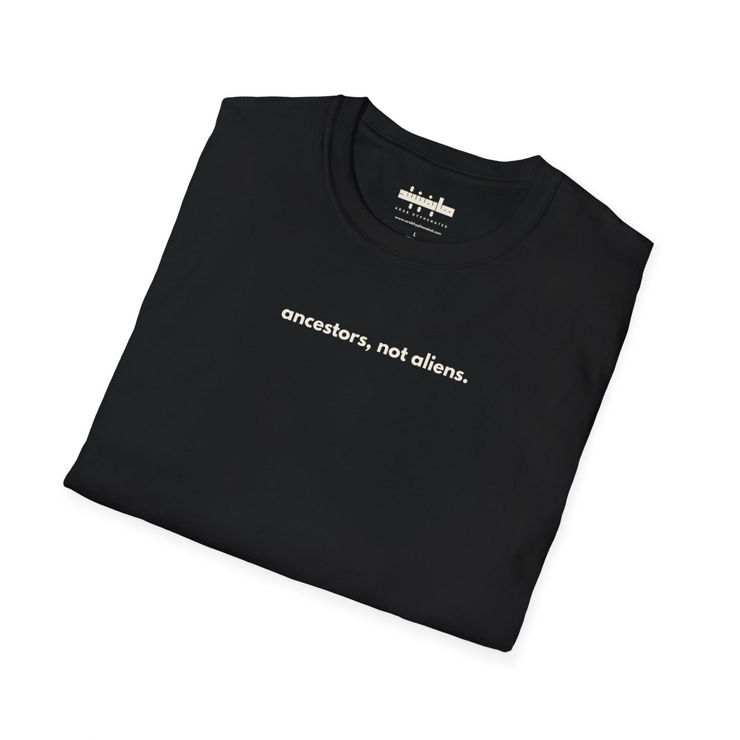 Ancestors Tribute T-Shirt (Syrian Immigrant, Ellis Island, 1926) | Alien Nation™