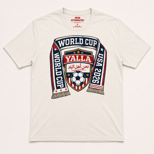 YALLA World Cup Heritage Cotton Tee | Limited Edition UPF 50+ Vegan