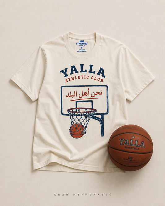 YALLA B-Ball Box Tee | Limited Edition UPF 50+ Vegan