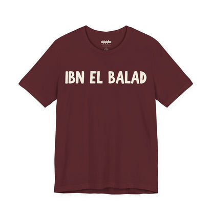 Arab Hyphenated™ Jersey Tee 'Ibn El Balad' | 'Son of the Land'