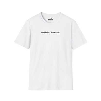 'Not Alien' Ancestor Tribute Heritage Cotton T-Shirt, Unisex | Syrian Immigrant, Ellis Island, 1926