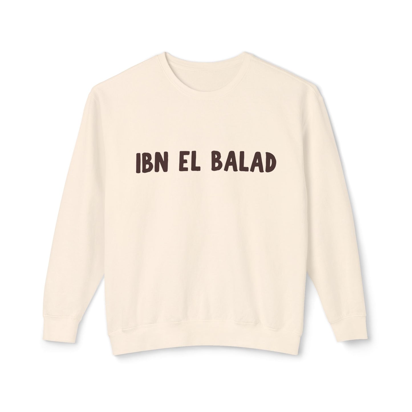 'Ibn El Balad' (Son of the Land)  Lightweight Cotton Crewneck Sweatshirt