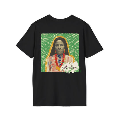 'Not Alien' Ancestor Tribute Heritage Cotton T-Shirt, Unisex | Syrian Immigrant, Ellis Island, 1926