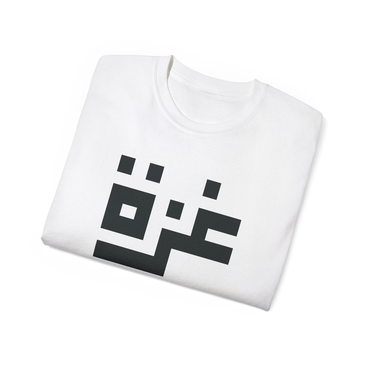 'Gaza in Pixel' Minimalist Unisex Ultra Cotton Tee