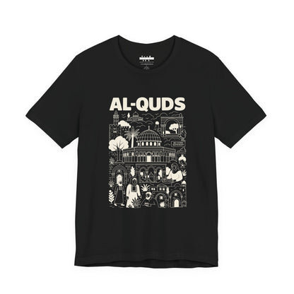 Ode to Al-Quds Jersey Tee (100% Airlume Cotton)