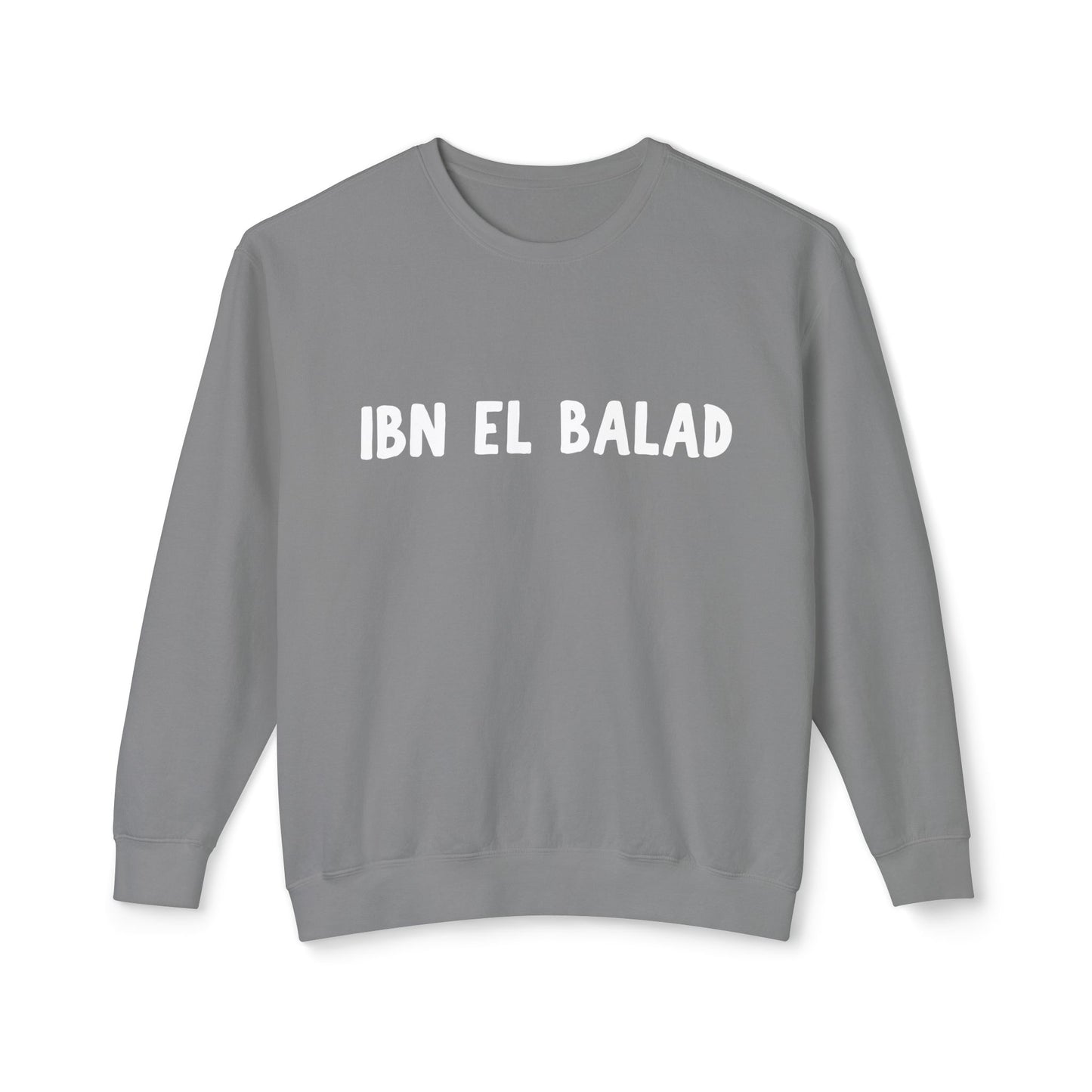 'Ibn El Balad' (Son of the Land)  Lightweight Cotton Crewneck Sweatshirt