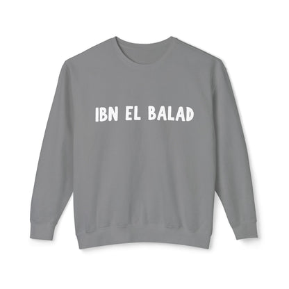 'Ibn El Balad' (Son of the Land)  Lightweight Cotton Crewneck Sweatshirt