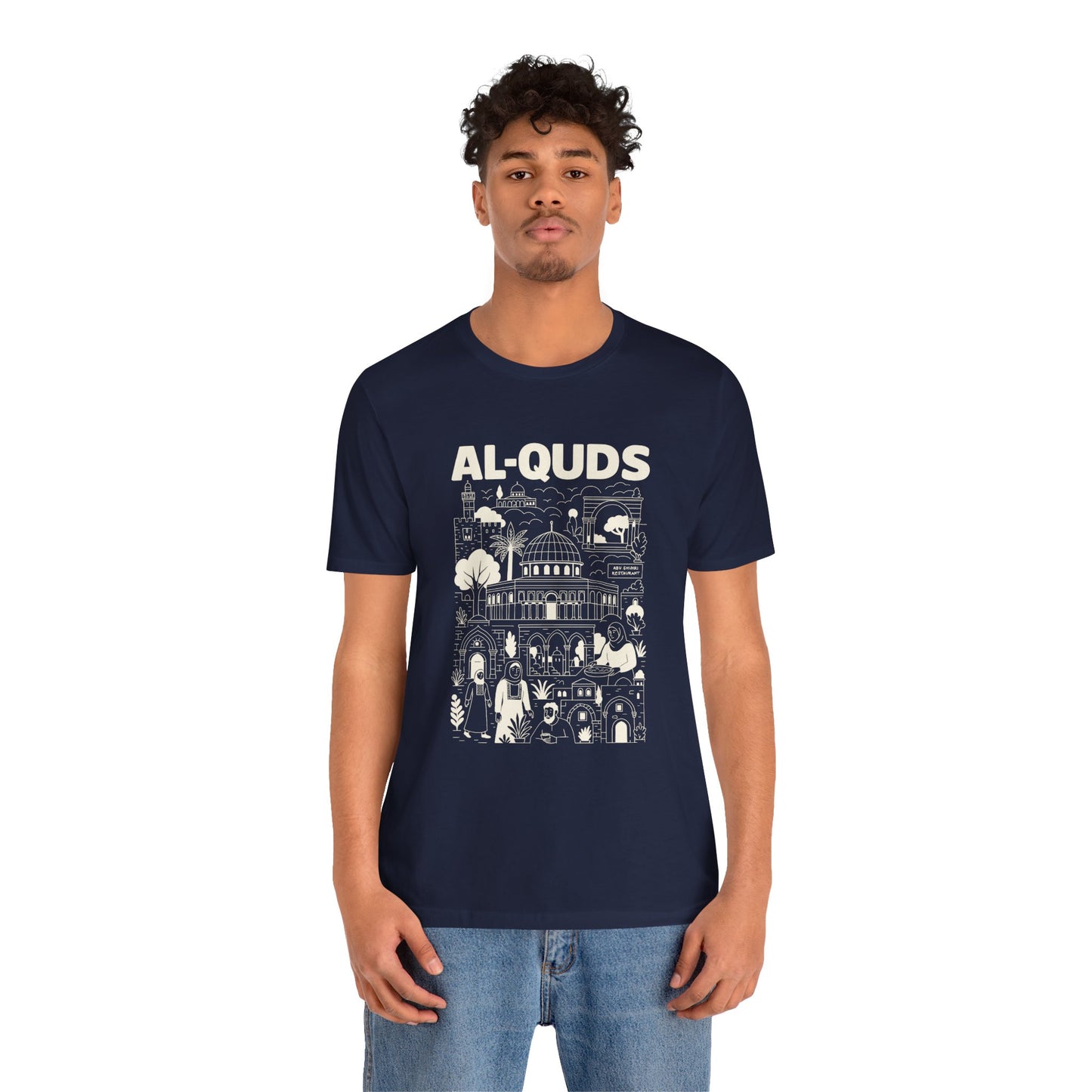 Ode to Al-Quds Jersey Tee (100% Airlume Cotton)