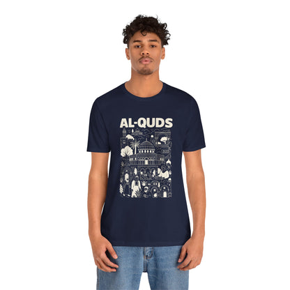 Ode to Al-Quds Jersey Tee (100% Airlume Cotton)