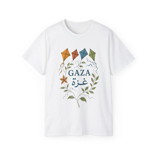 'Kites for Humanity' | Unisex Cotton Heritage Tee