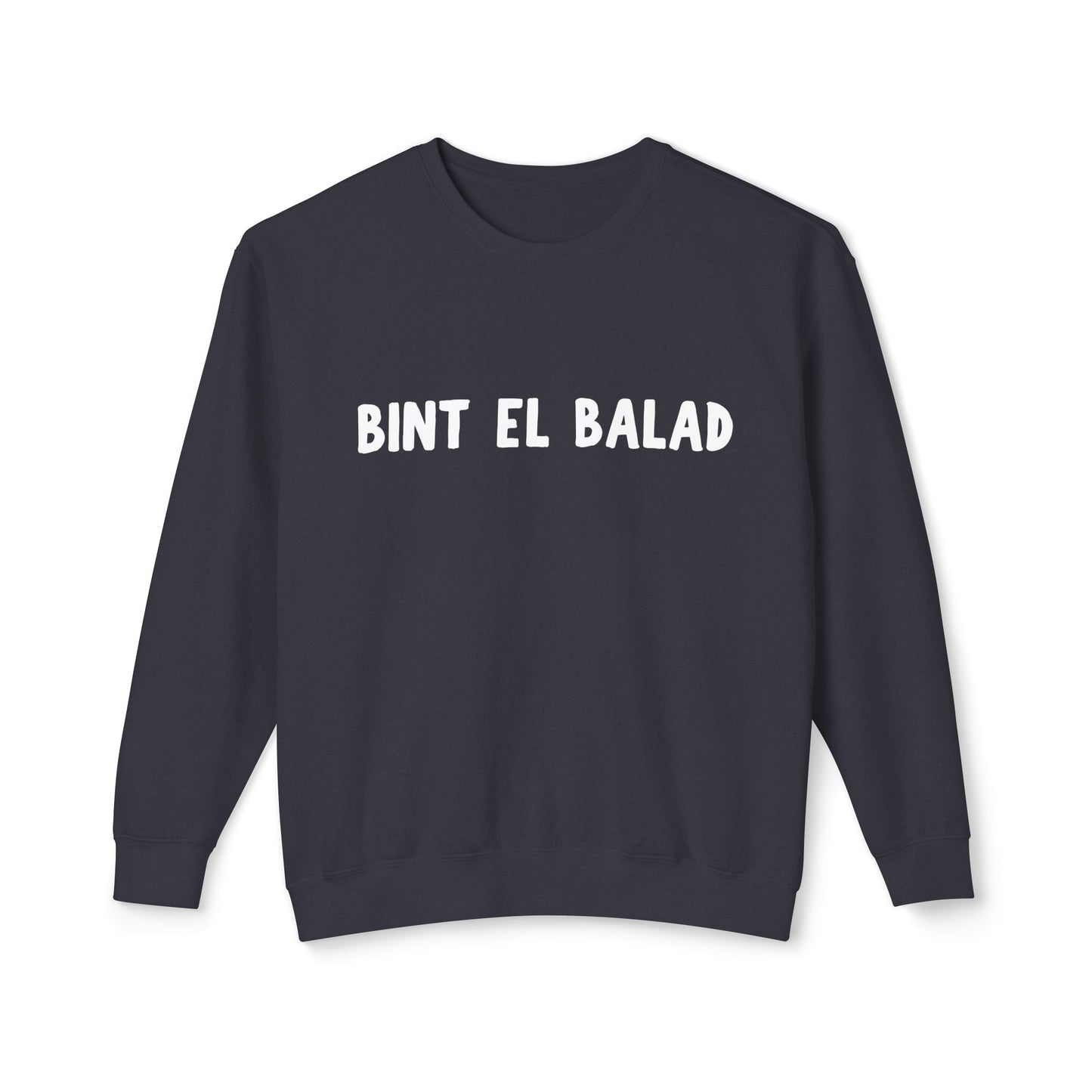 'Bint El Balad' (Daughter of the Country) Lightweight Cotton Crewneck Sweatshirt