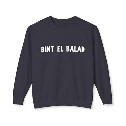 'Bint El Balad' (Daughter of the Country) Lightweight Cotton Crewneck Sweatshirt