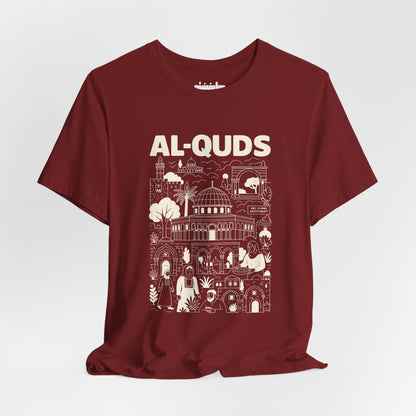 Ode to Al-Quds Jersey Tee (100% Airlume Cotton)