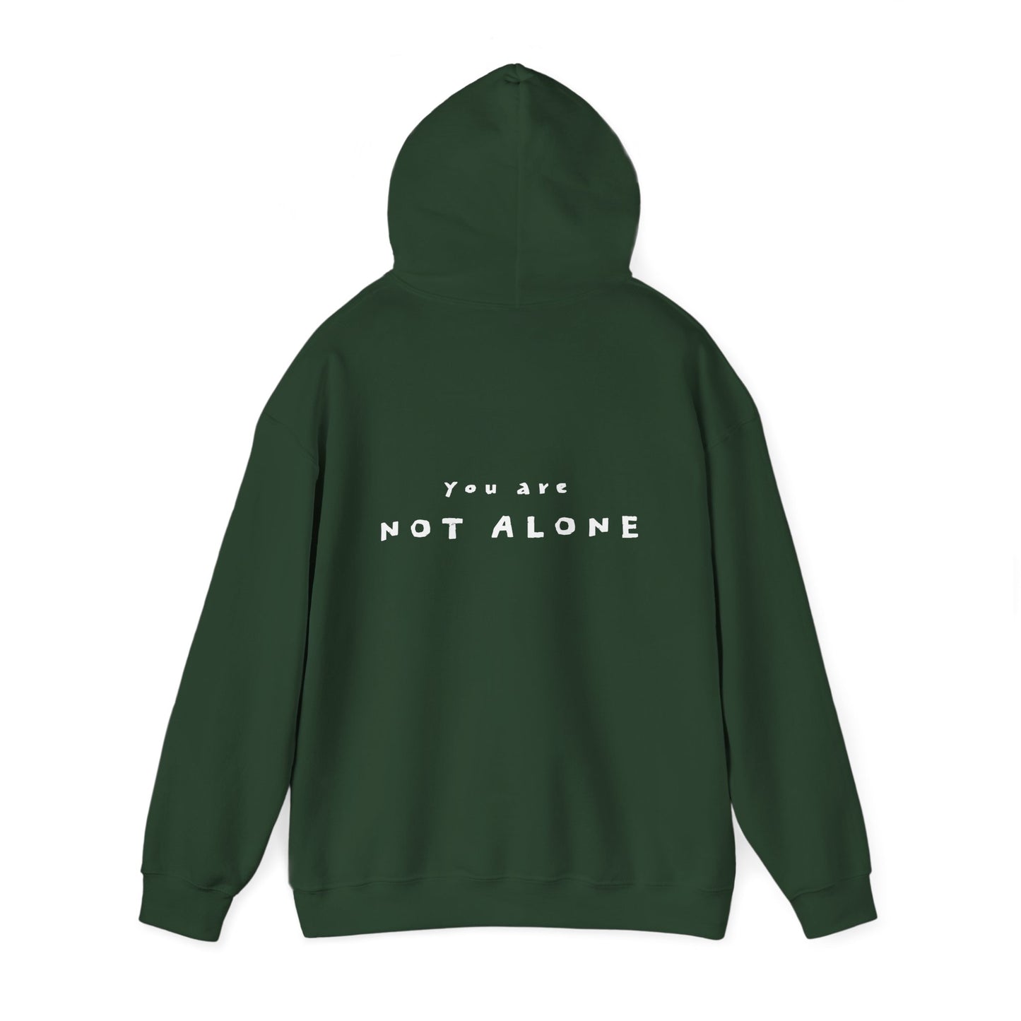 ʿAzzah, You are Not Alone – Solidarity Hoodie (Unisex) | Vibrant Premium Print | Front and Back