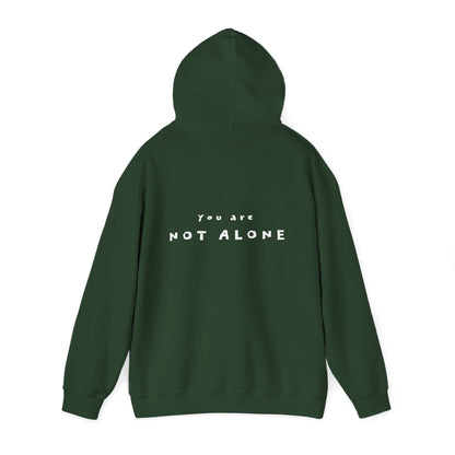 ʿAzzah, You are Not Alone – Solidarity Hoodie (Unisex) | Vibrant Premium Print | Front and Back